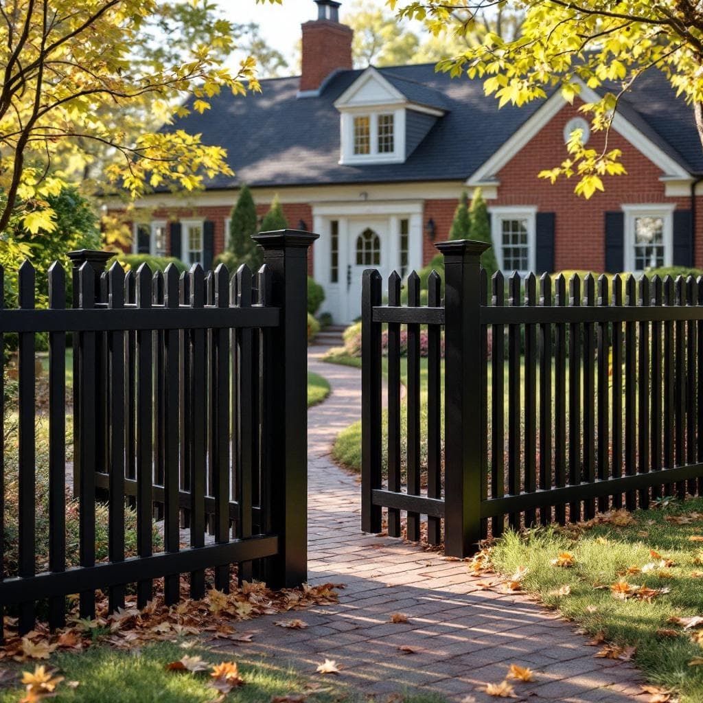 Flat-Top Aluminum Picket