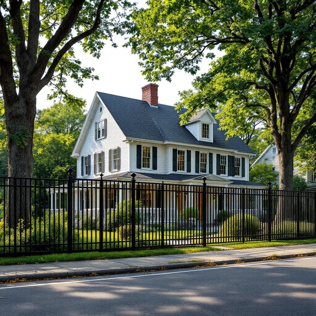 Aluminum Corner Fence