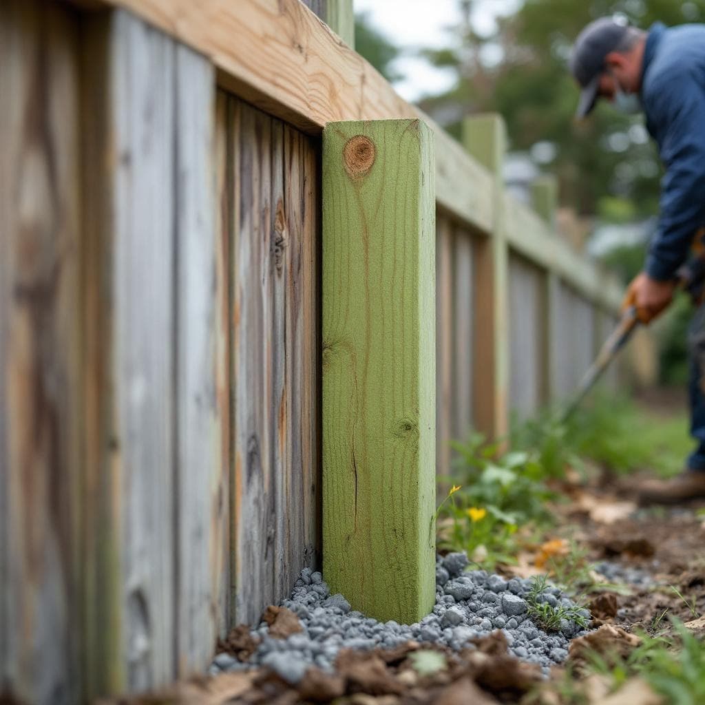 Rotted Post Replacement